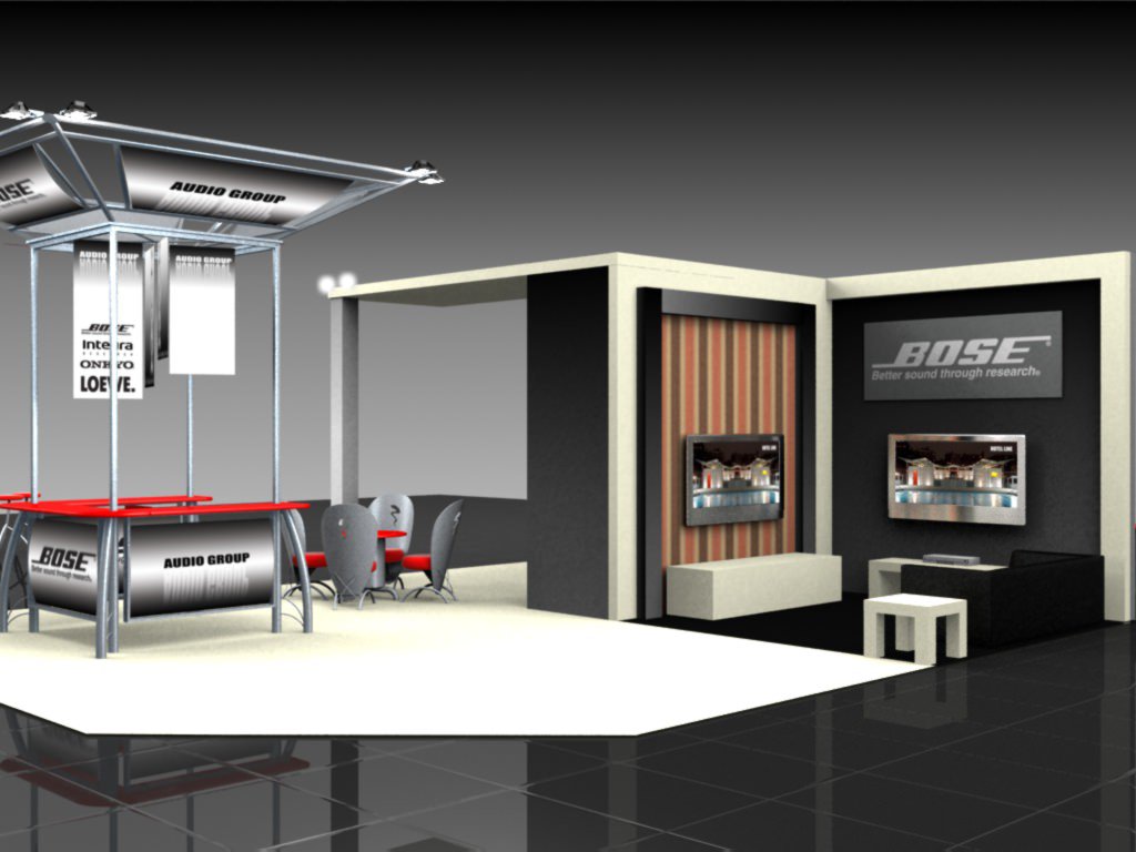 Excibition Booth Saggestion for Digital Technology Expo | Art & Design Group