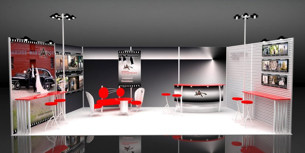 Excibition Booth for Photo Promotion at ExpoWedding | Art & Design Group