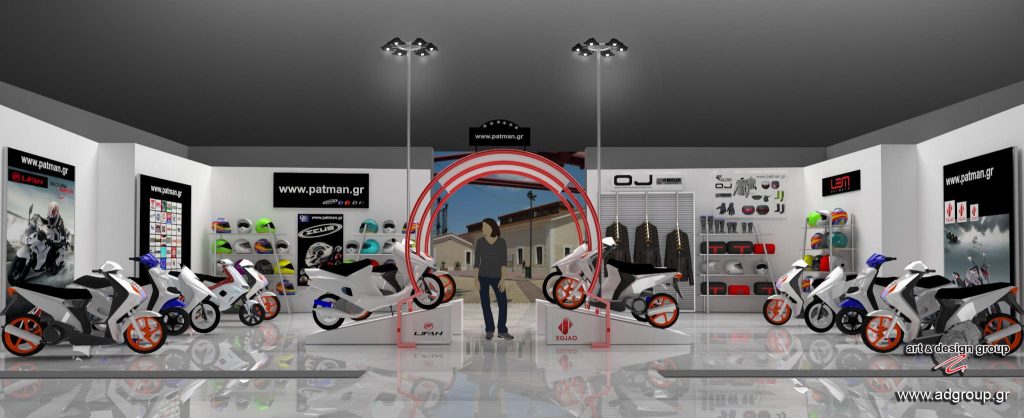Athens Motor Show Expo 3D suggestion | Art & Design Group