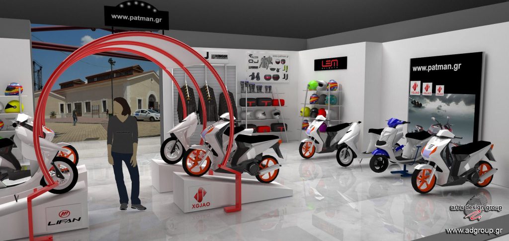 Athens Motor Show Expo 3D suggestion2 | Art & Design Group