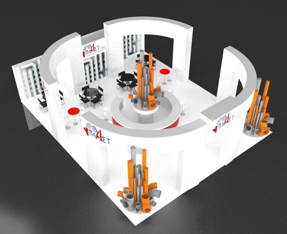 Excibition Booth Saggestion for Climatherm Expo | Art & Design Group
