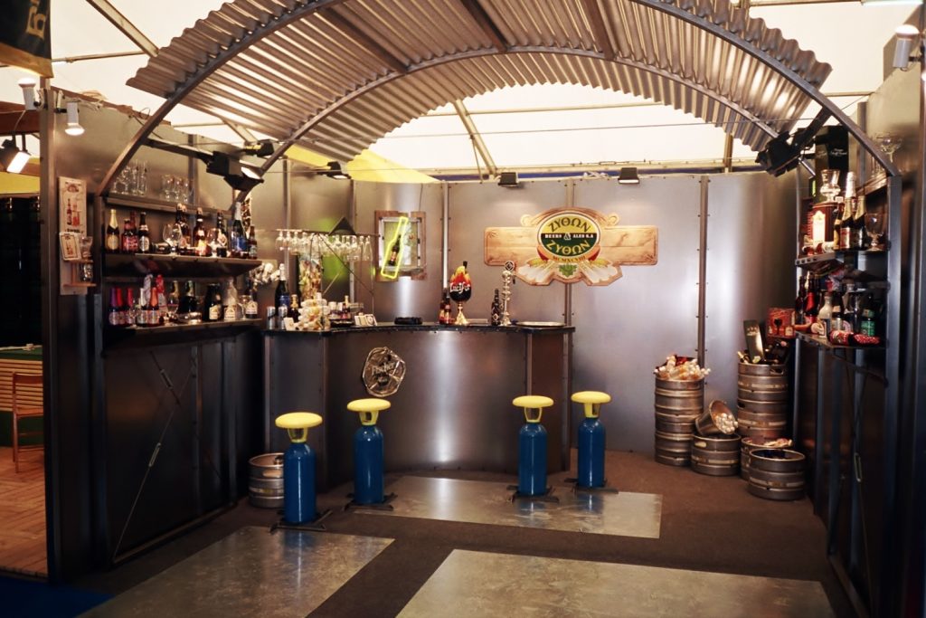 excibition booth bar | Art & Design Group