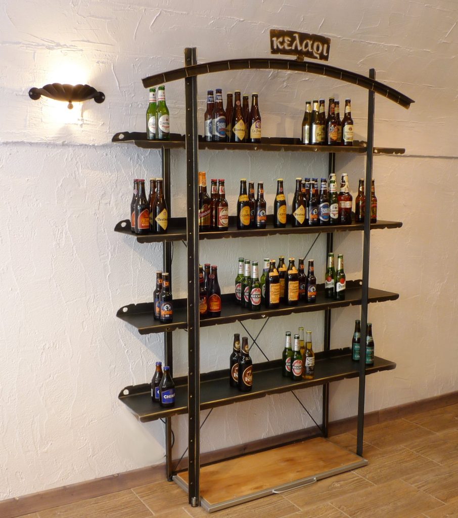 Metalic display unit | Art & Design Group