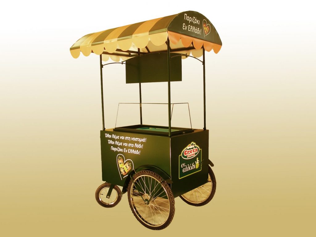 Trolley promo stand | Art & Design Group