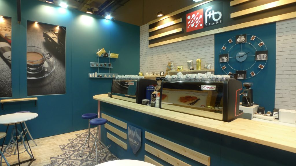 Εκθεσιακό περίπτερο της εταιρείας FnB Trade στην έκθεση HO.RE.CA 2017 και ARTOZA 2017
