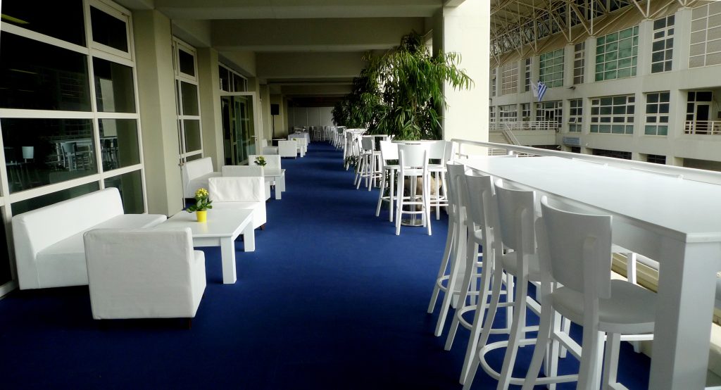 VIP lounge area OAKA FINAL4 Basketball champions league