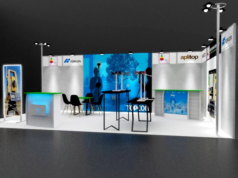 Περίπτερο της εταιρείας Tree Company στην έκθεση Secure Expo 2018
