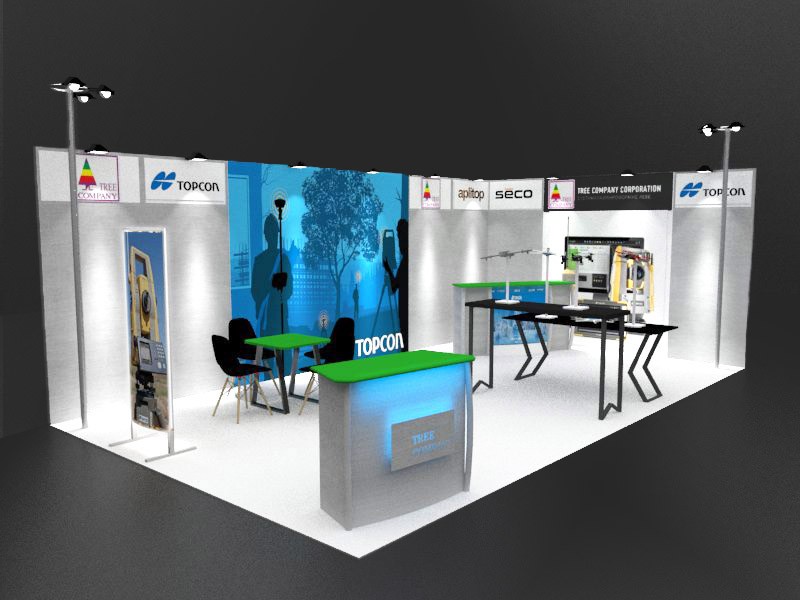 Περίπτερο της εταιρείας Tree Company στην έκθεση Secure Expo 2018